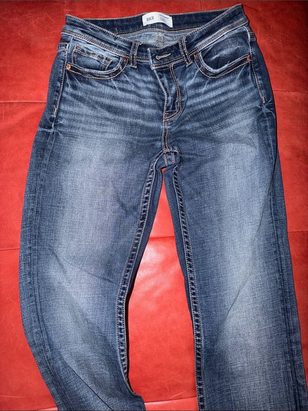 BKE Medium Wash Bootcut Jeans - Blue